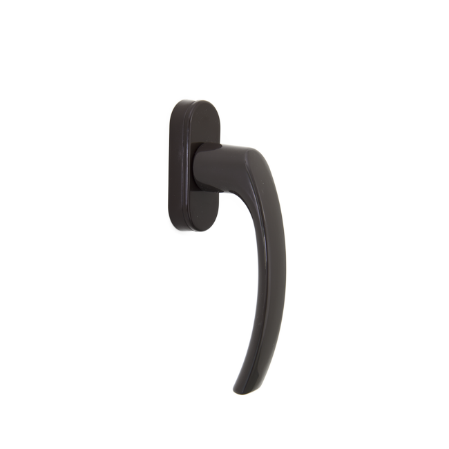 Window handle (brown)