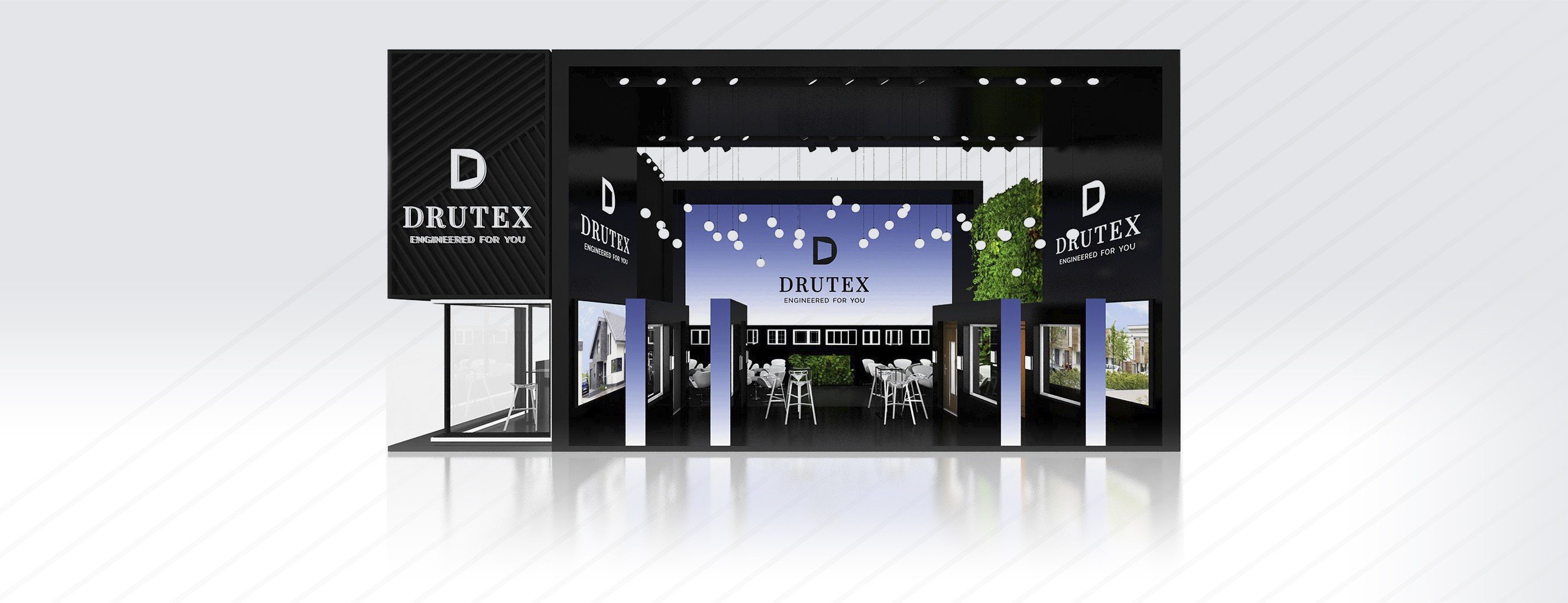 New Drutex products at the Munich trade fair.