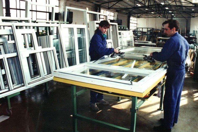 The launch of PVC window and door woodwork production