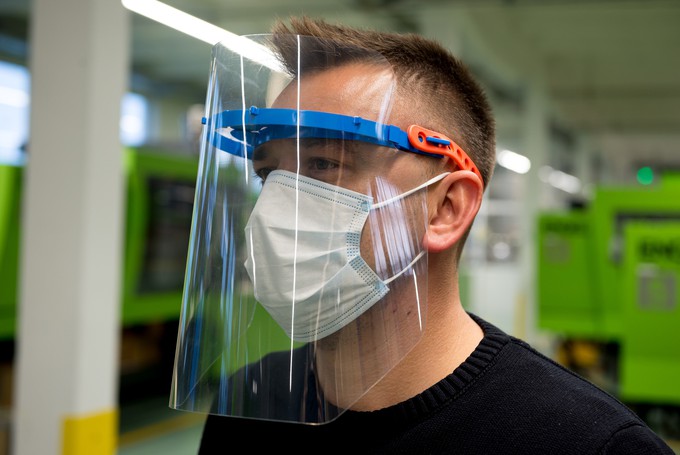 Drutex Produces Face Shields  Another Hospital Helped