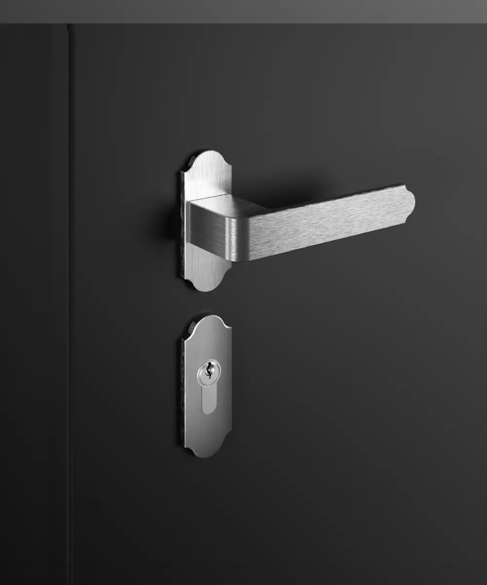 door handle H6 (silver)