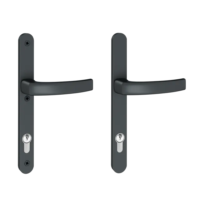 Veranda door handle - RAL7016