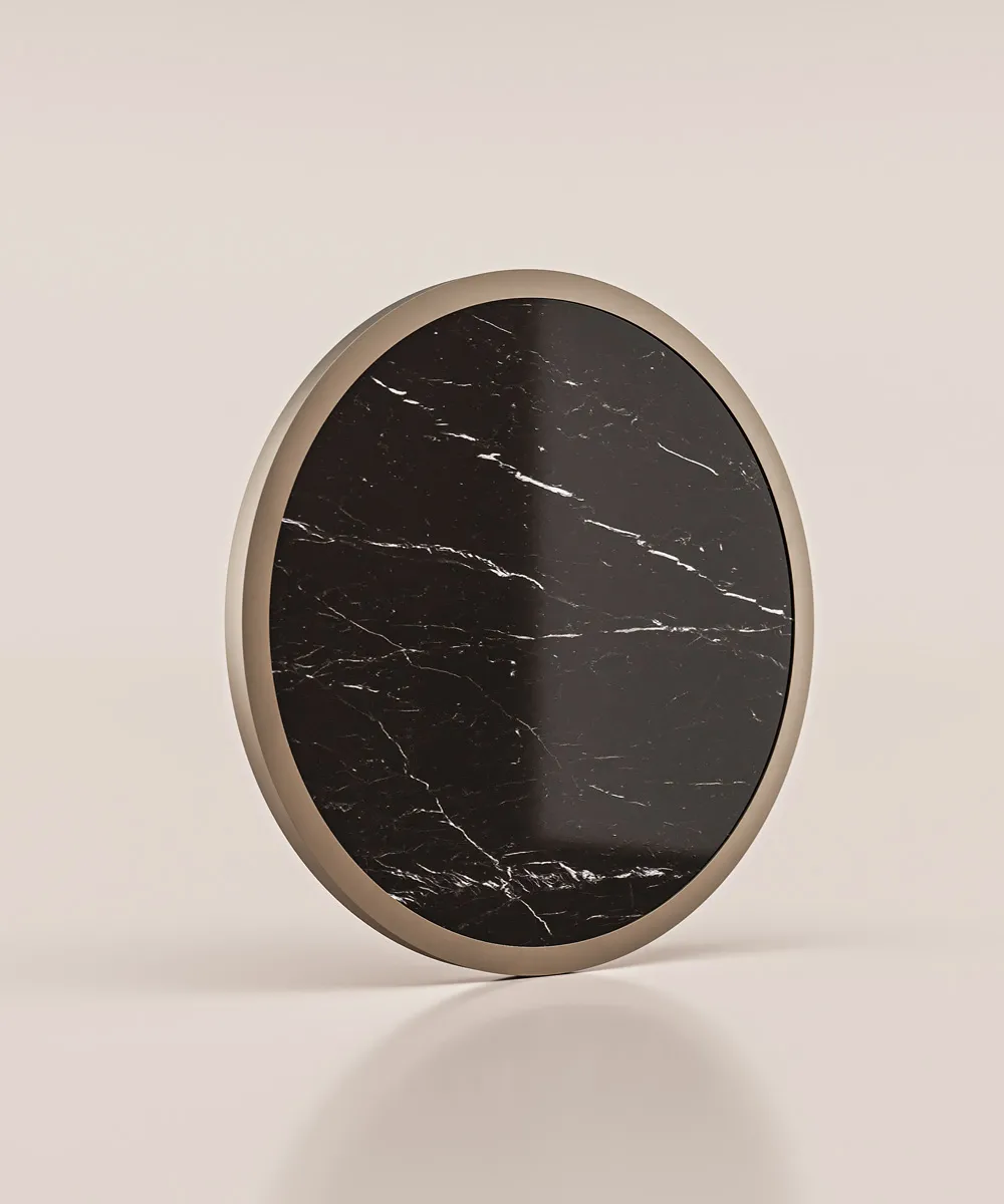Okrągły pełny (Anodic Bronze i Maraqina)
